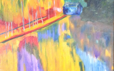 Path By Reflecting Pond